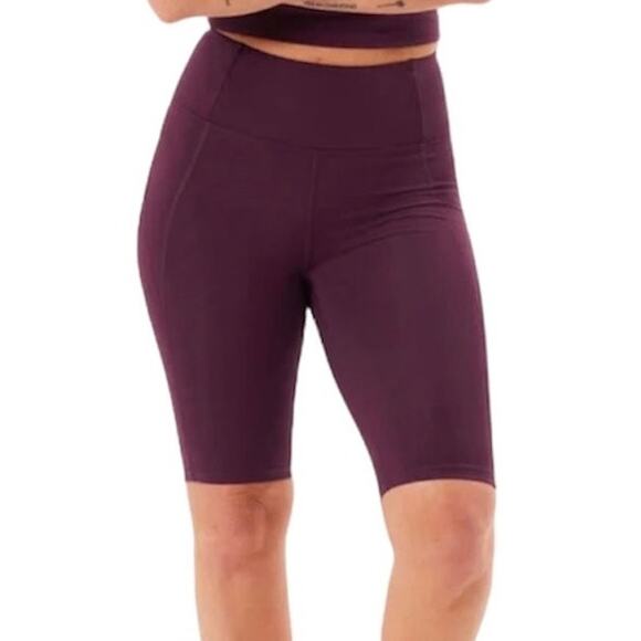 EUC Girlfriend Collective compressive long high rise bike short small SH 8064 - Picture 1 of 10